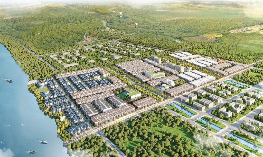 Phối cảnh dự án Garden Riverside Thủ Thừa Long An