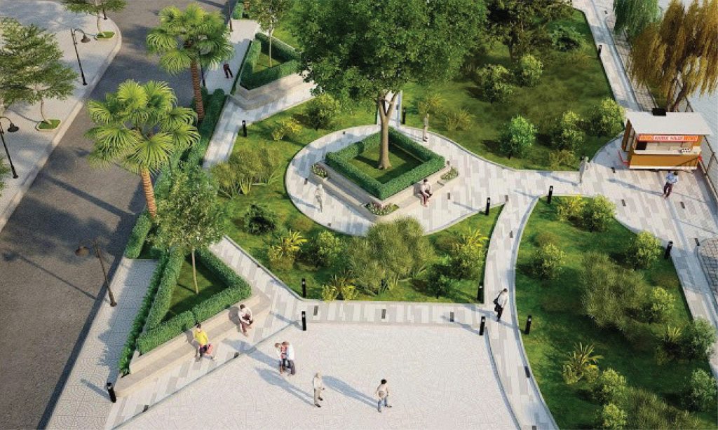 Hình phối cảnh Garden Riverside